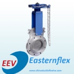 Chain Operated Flange Knife Gate Valve